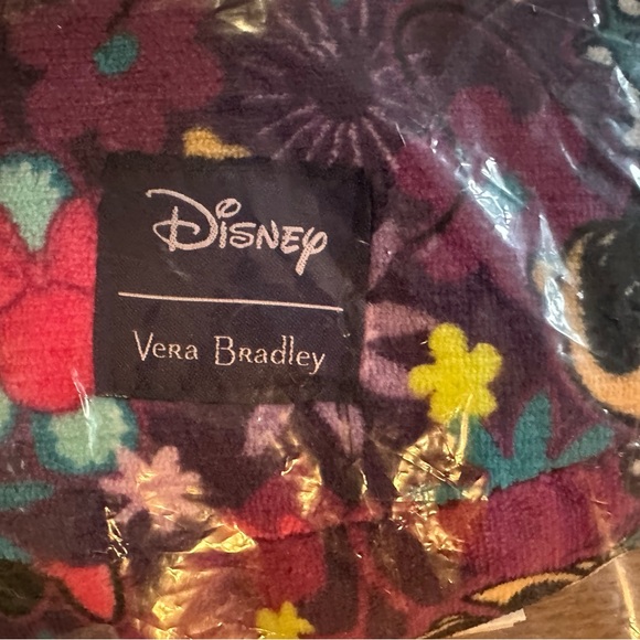 Mickey head pillow from Vera Bradley- festers Mickey and Minnie- very soft NWT - Picture 2 of 9